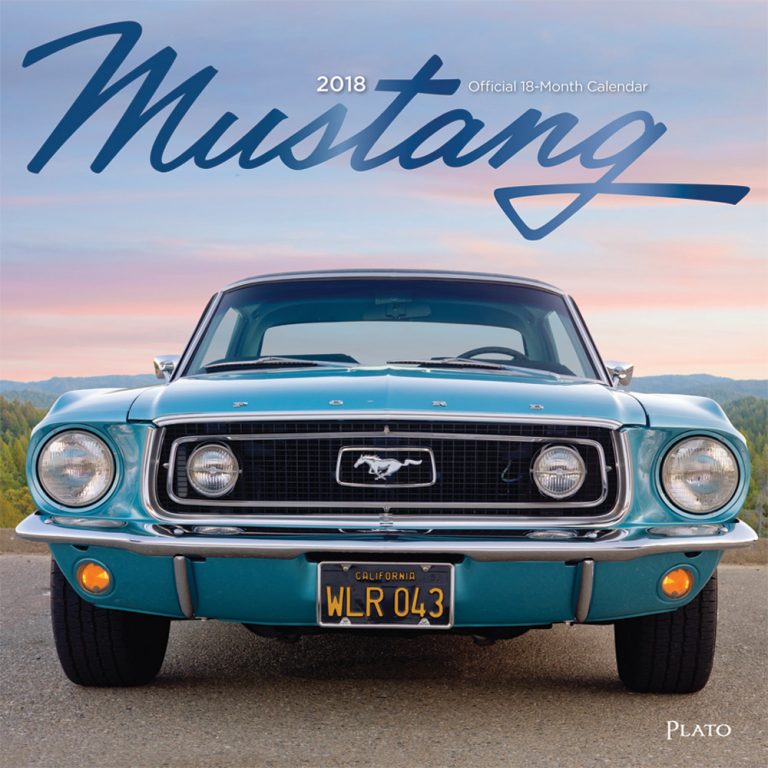 Mustang Calendar | Plato Calendars
