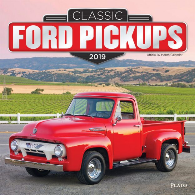 Classic Ford Pickups 2019 Square Wall Calendar Plato Calendars