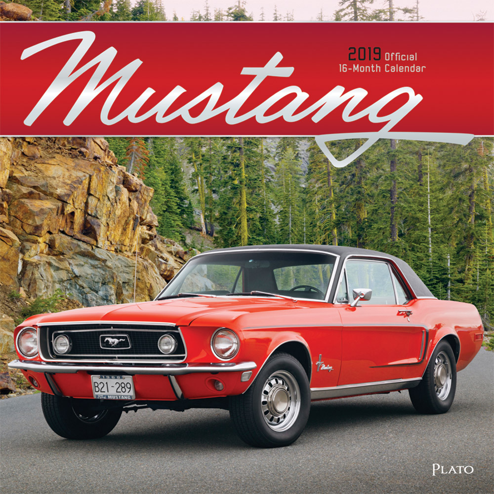Mustang 2019 Square Wall Calendar | Plato Calendars