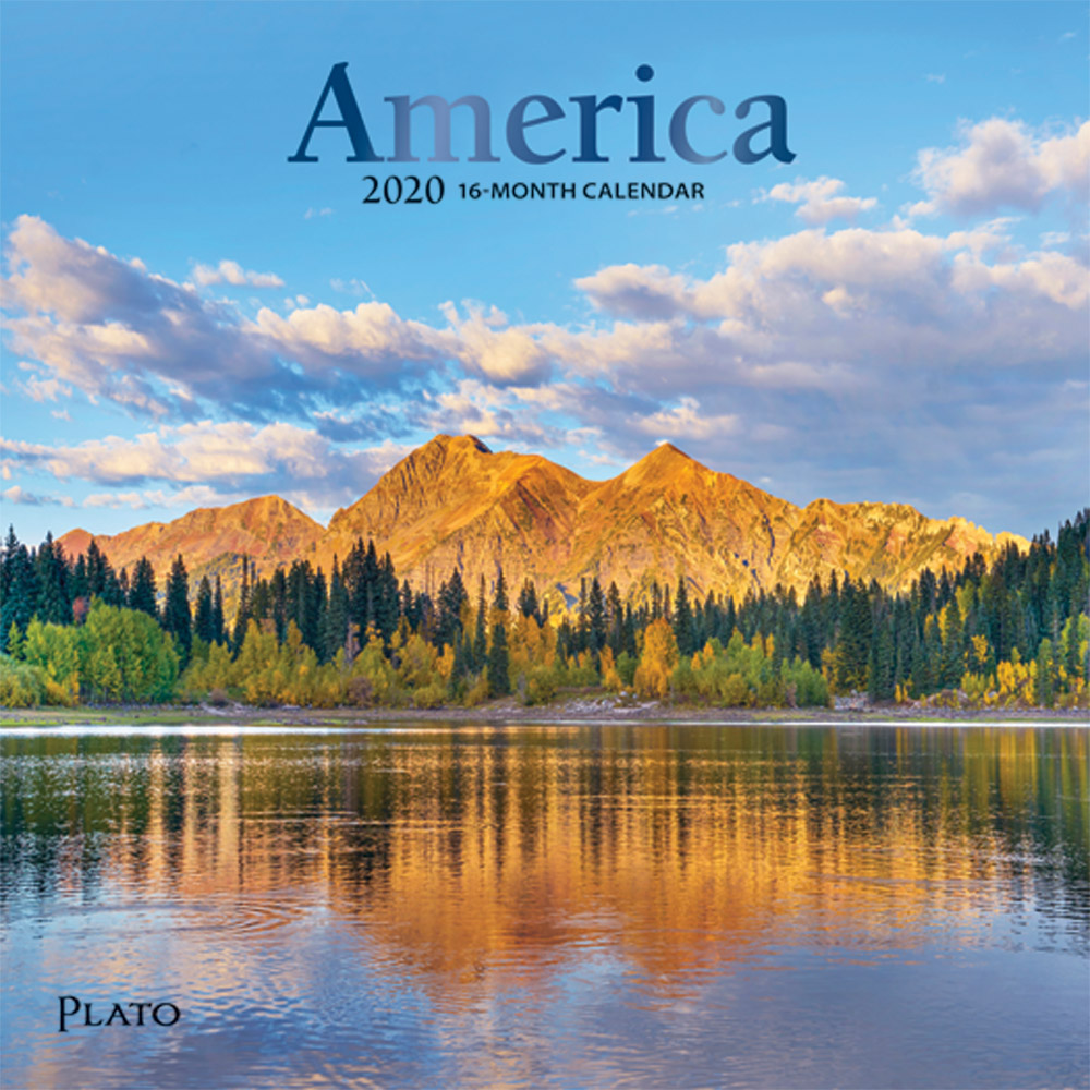 America 2020 Mini Wall Calendar By Plato Plato Calendars