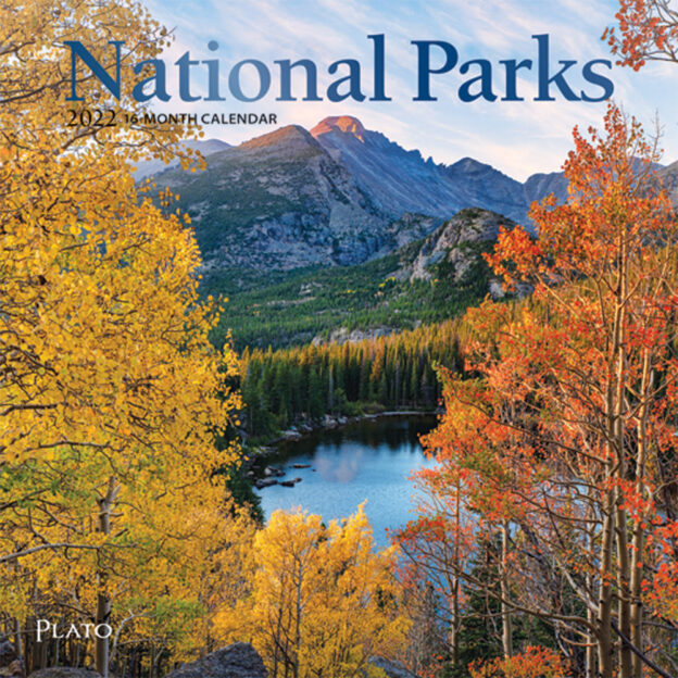 National Parks 2022 Mini Wall Calendar by Plato Plato Calendars