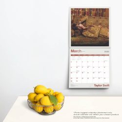 2025 12 x 24 Inch 18 Months Monthly Square Wall Calendar | July 2024 - December 2025 | Plastic-Free