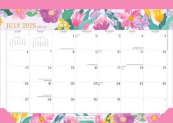 Bonnie Marcus OFFICIAL | 2026 14 x 10 Inch 18 Months Monthly Desk Pad Calendar | July 2025 - December 2026 | Plato | Fashion Designer Stationery