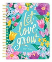 Bonnie Marcus OFFICIAL | 2026 6 x 7.75 Inch 18 Months Weekly Desk Planner | Foil Stamped Cover | July 2025 - December 2026 | Plato | Fashion Designer Stationery