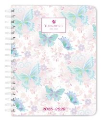 House of Turnowsky | 2026 6 x 7.75 Inch 18 Months Weekly Desk Planner | Foil Stamped Cover | July 2025 - December 2026 | Plato | Planning Stationery