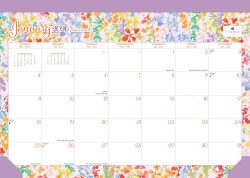 House of Turnowsky OFFICIAL | 2026 15.5 x 11 Inch Monthly Desk Pad Calendar | BrownTrout | Stationery Elegant Exclusive